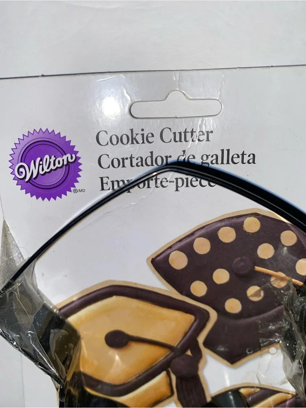 Wilton Black Graduation Cap Cookie Cutter